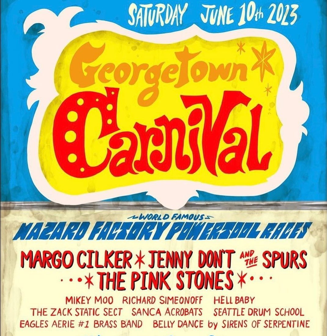 The Zack Static Sect gig poster — JUN 10, 2023 — Georgetown Carnival